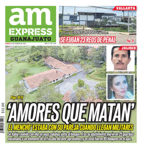 Cover of Periodico AM Express (Guanajuato)