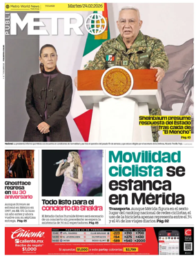Cover of Publimetro Merida