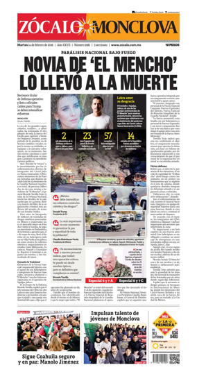 Cover of Zocalo Monclova