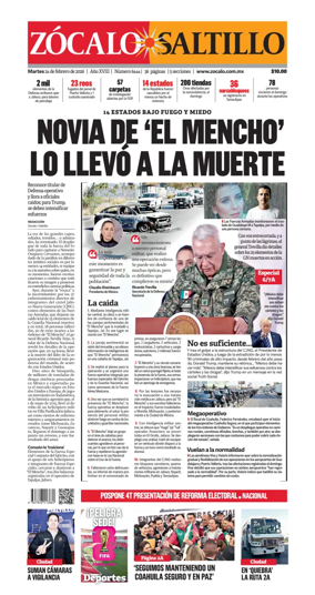 Cover of Zocalo Saltillo