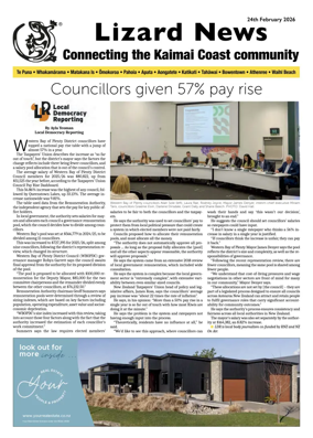 Cover of Lizard News