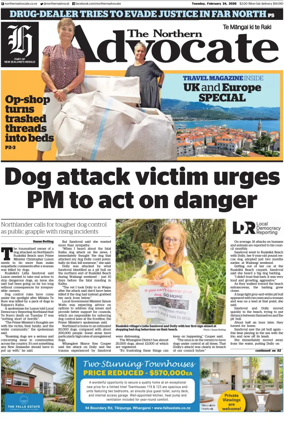 Cover of The Northern Advocate