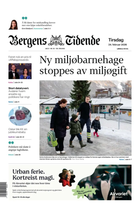 Cover of Bergens Tidende