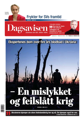 Cover of Dagsavisen