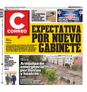 Cover of Diario Correo