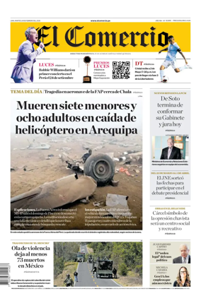 Cover of Diario El Comercio