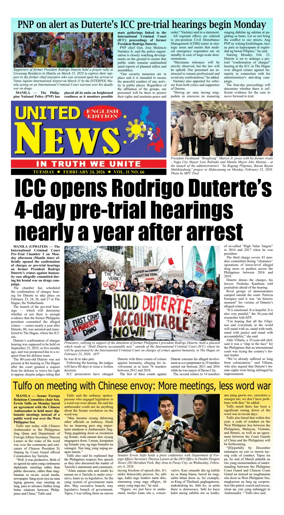 Cover of United News - English Edition