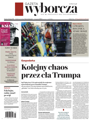Cover of Gazeta Wyborcza