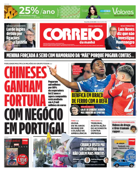 Cover of Correio da Manha