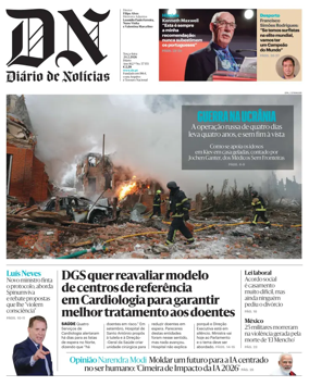 Cover of Diario de Noticias