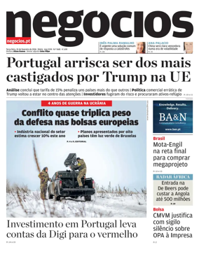 Cover of Jornal de Negocios