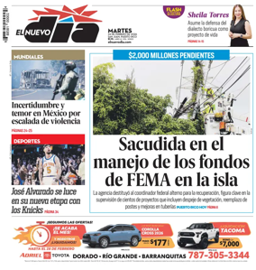 Cover of El Nuevo Dia