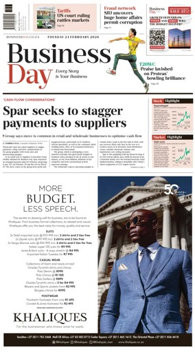 Cover of Business Day