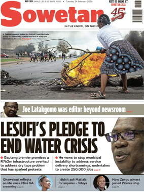 Cover of Sowetan