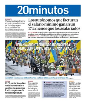 Cover of 20 Minutos Madrid