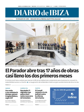 Cover of Diario de Ibiza
