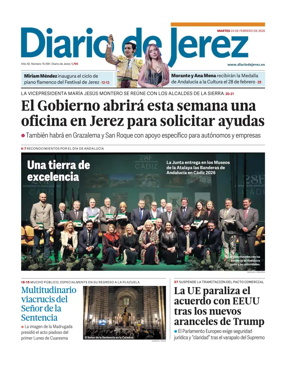 Cover of Diario de Jerez