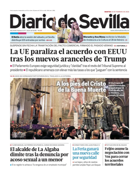 Cover of Diario de Sevilla