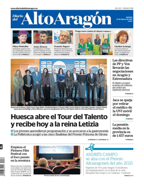 Cover of Diario del Alto Aragon