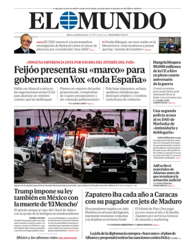 Cover of El Mundo Madrid