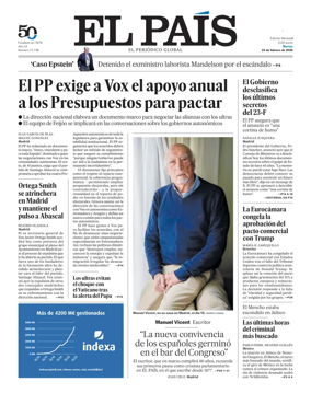 Cover of EL PAIS Andalucia