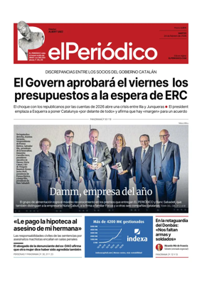 Cover of El Periodico - Castellano