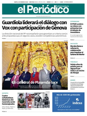 Cover of El Periodico Extremadura