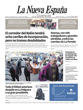 Cover of La Nueva Espana (Cuencas)