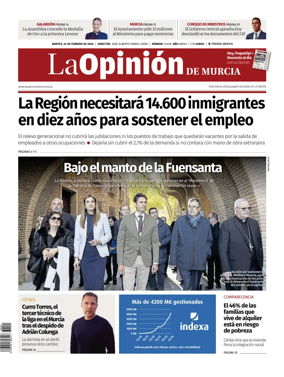 Cover of La Opinion de Murcia