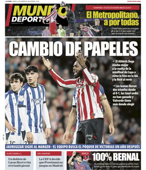 Cover of Mundo Deportivo (Bizkaia-Araba)