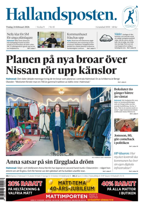 Cover of Hallandsposten