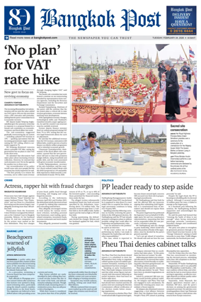 Cover of Bangkok Post