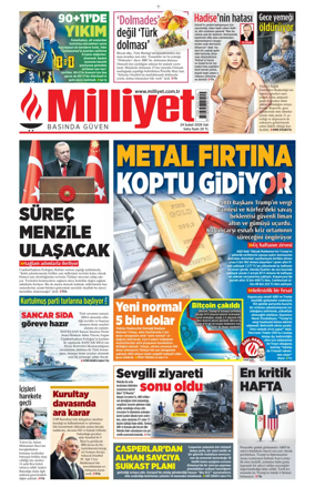Cover of Milliyet