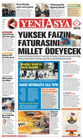 Cover of Yeni Asya