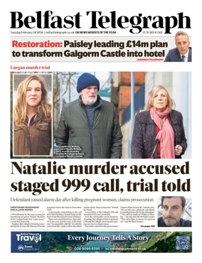 Cover of Belfast Telegraph