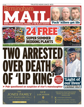 Cover of Birmingham Mail