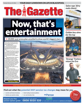 Cover of Blackpool Gazette