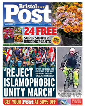 Cover of Bristol Post