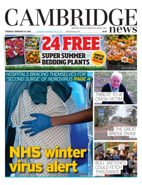 Cover of Cambridge News