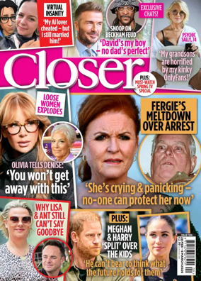 Cover of Closer (UK)