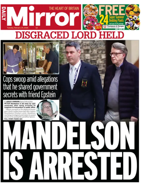 Cover of Daily Mirror