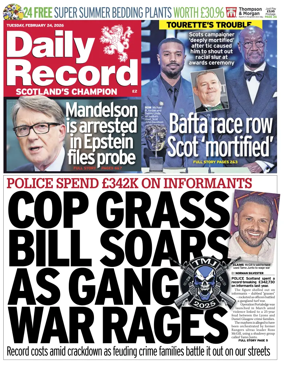 Cover of Daily Record