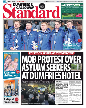 Cover of Dumfries & Galloway Standard