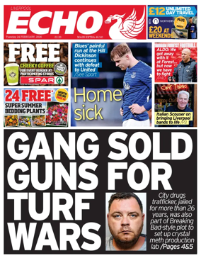 Cover of Liverpool Echo