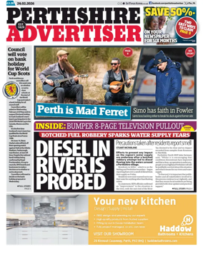 Cover of Perthshire Advertiser