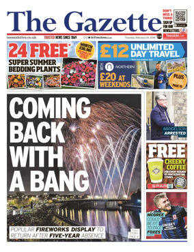 Cover of Teesside Evening Gazette