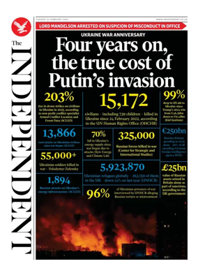 Cover of The Independent