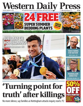 Cover of Western Daily Press