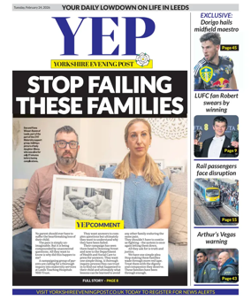 Cover of Yorkshire Evening Post