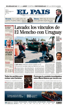 Cover of El Pais (Uruguay)